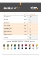PowerBlade HP 2.25 Cut-Sheet